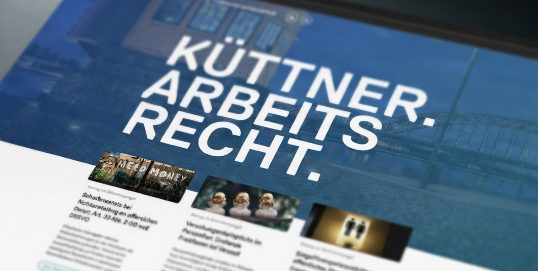 Arbeitsrecht mit Wirkung Küttner Rechtsanwälte